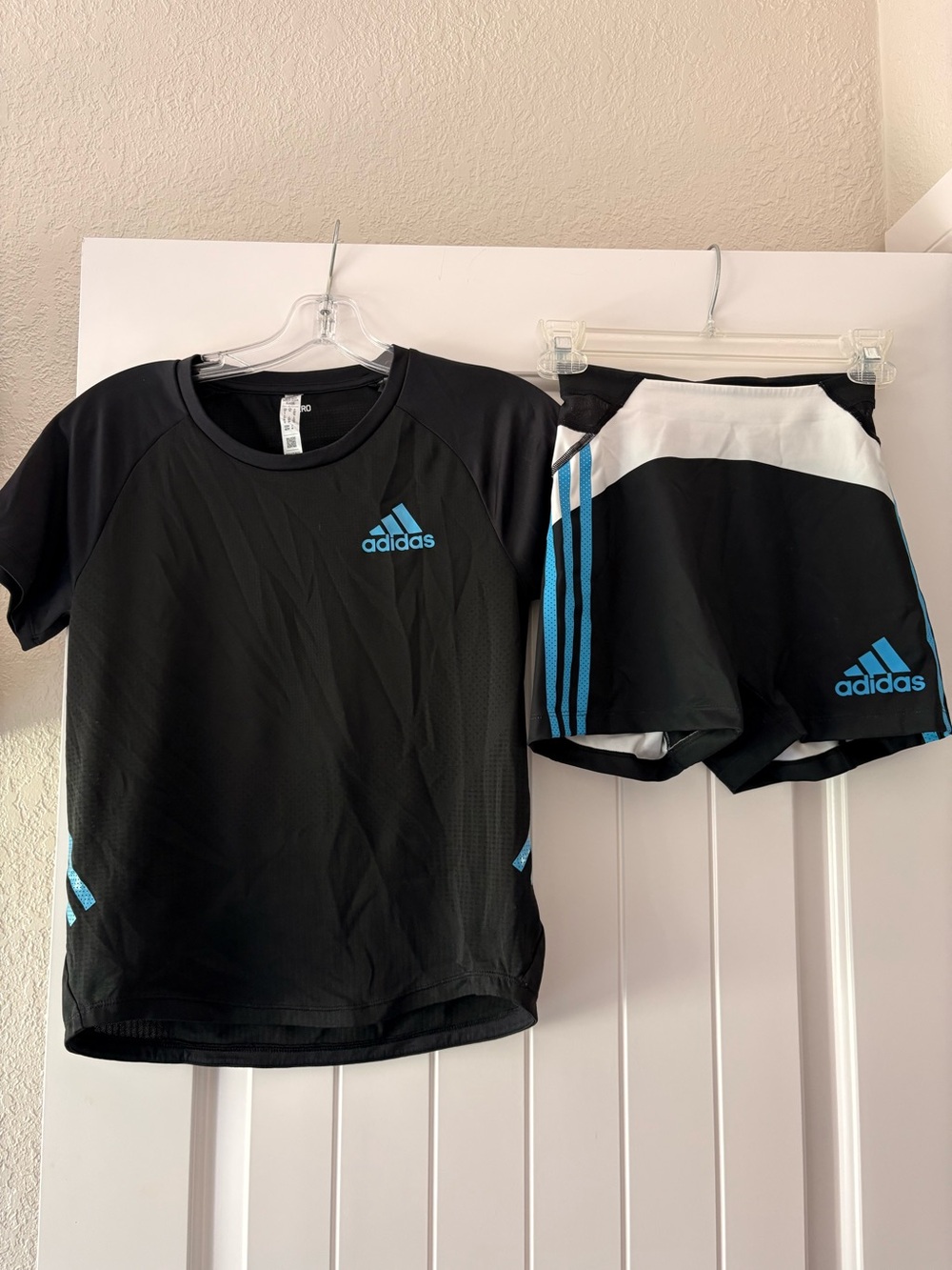 adidas Black Adizero Performance Tee